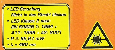LED-Strahlung